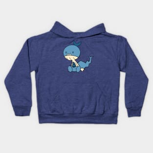 Lizard Crossbreed - Whale of a time Kids Hoodie